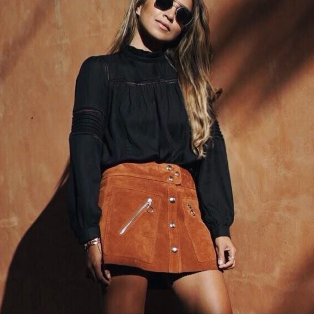 Sincerely Jules Black Esther Blouse S